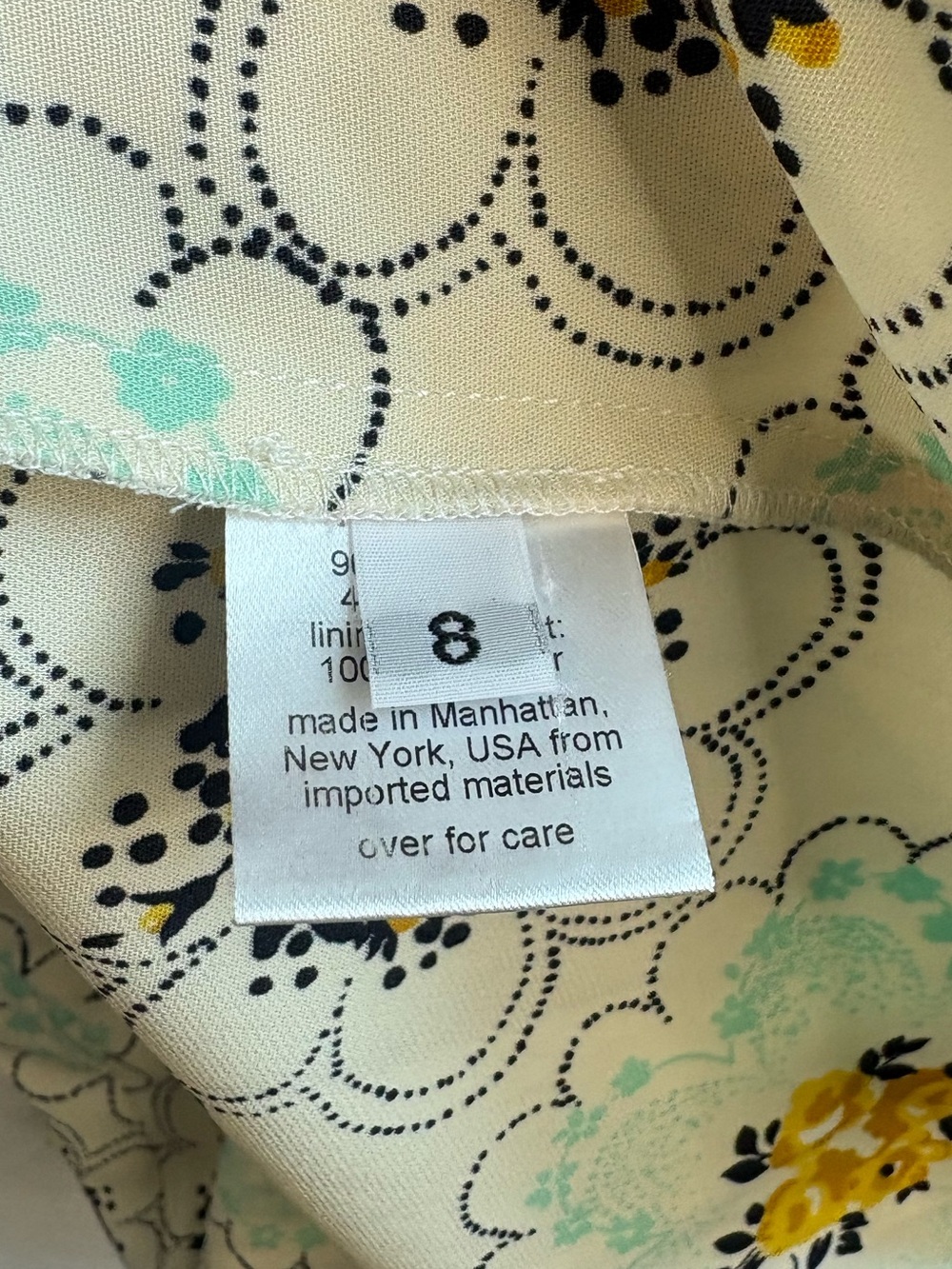 Rachel Comey Noris Dress Floral Medallion MIDI Size 8 - Picture 7 of 9